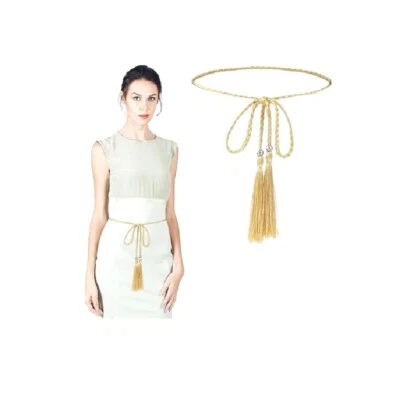 Cinturón Cuerda - Ángel - Monje - Romano - 80" - Accesorio Disfraz - Talla Única Foto 1 de 4