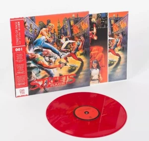 Streets of Rage Video Game Soundtrack Red Vinyl Record LP Yuzo Koshiro VGM NEW - Picture 1 of 7