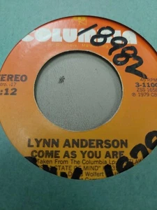 LYNN ANDERSON COME AS YOU ARE 7" VINYL 45RPM RARE OOP VERY GOOD - Picture 1 of 2