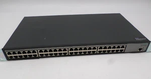 HP JG914A OfficeConnect 48x 1GbE Port Ethernet Switch w/ Power Cord & Rack Rails - Picture 1 of 11