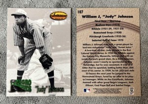 1993 Ted Williams Baseball Cards #107 "Judy" Johnson - Excellent Condition
