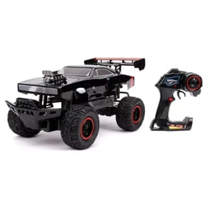FAST & FURIOUS 1:12 4X4 DOM'S DODGE CHARGER R/T ELITE RC CAR, BLACK - Picture 1 of 5