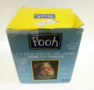 Telemania Disney Winnie the Pooh Talking Desk Telephone - Picture 1 of 4