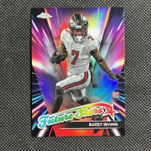 2024 Topps Chrome Future Stars Silver Prizm #FS-19 Bucky Irving RC Rookie Bucs - Bild 1 von 2