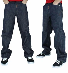 Rocawear Men's Designer Denim Jeans Paper Trail Indigo Denim Jeans W30 - Picture 1 of 5