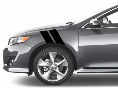 Adesivo de vinil 4" Fender Hash Bar Marks Rally Racing listras (adequado para Toyota CAMRY) - Imagem 1 de 4