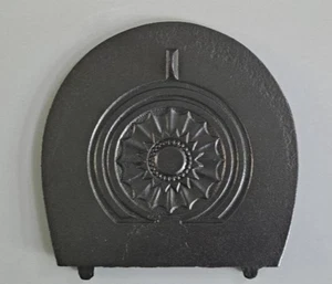 cast iron soot flap damper plate-Original arched damper choke plate - Picture 1 of 6