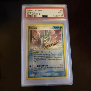 PSA 9 Pokemon Suicune POP 2 Promo Mint - Picture 1 of 1