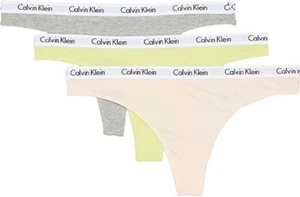 Calvin Klein Women's 3 Pack Carousel Thong Panty - Size: Large - Picture 1 of 1