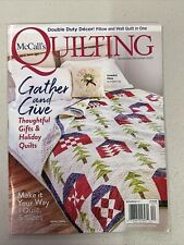 McCall’s Quilting Magazine November December 2023 Gather And Give
