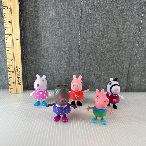 Peppa Pig And Friends Molly Mole George Suzy Zoe 2" Figure Lot Jazwares Cover