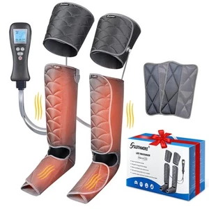 Leg Massager for Circulation & Relaxation, Air Compression Calf Feet Thigh Ma... - Picture 1 of 1