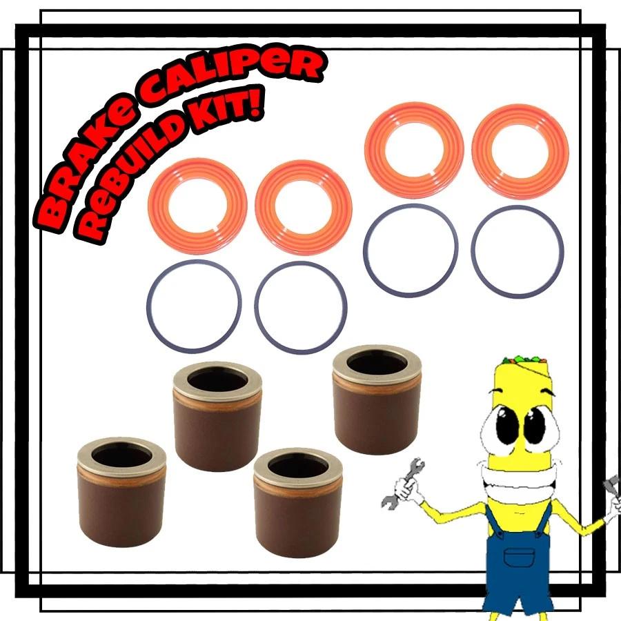 Front Brake Caliper Piston Rebuild Repair Kit for Nissan NV1500 2012-2021 - Image 1 of 1