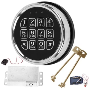 Elektronisches Safeschloss Ersatztastatur mit Magnetschloss 3 Override-Tasten lesen - Bild 1 von 7