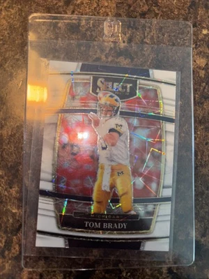 Panini Michigan Wolverines Tom Brady Select 2022  No.32 - Image 1 of 2