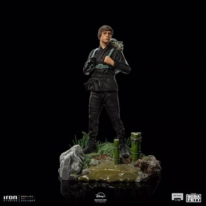 Iron Studios 1/10 Art Scale Statue Luke Skywalker Grogu Training BoBF New Sealed - Picture 1 of 2