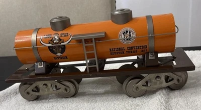 Tren McCOY 1977 HOUSTON TCA convención vagón cisterna estrella solitaria calibre estándar Foto 1 de 4