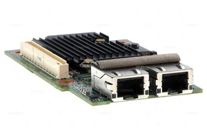 WTV34 RJ45 DELL DUAL PORT 10GB RJ-45 10G LOM MEZZANINE CARD ADAPTER - Photo 1/7