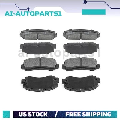 适用于 1978 1980 1981 1982 年 1983 年道奇挑战者一对前刹车片 + 后刹车片 — 第 1/4 张图片