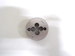 Westward Round Adjustable Die, UNF, Die Thread Size: 3/8"-24, 10T842(TS) - Picture 1 of 6