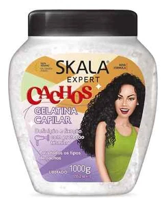 Gelatina capilar Skala Expert Curls 1 kg - Gel de peinado definidor de rizos para cabello rizado - Imagen 1 de 6