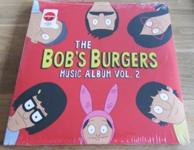 Bob's Burgers Music Album Vol 2 Target RED GREEN YELLOW 3x Vinyl Record LP 2021 - Image 1 of 4