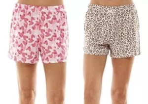 Roudelain Ladies Yummy Two Piece Set Sleep Lounge Pajama Shorts Pick Size - Picture 1 of 1