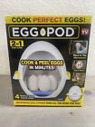 Emson Egg Pod "Microwave Egg Cooker" (7001EN) Box Shows Some Wear Pod Is New
