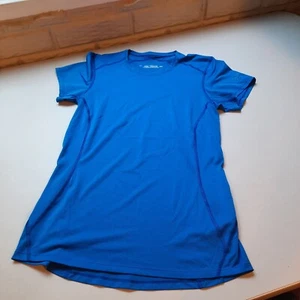 Arc'teryx Phase SL Crew Shirt Womens Small Blue Short Sleeve Base Layer Top - Picture 1 of 10