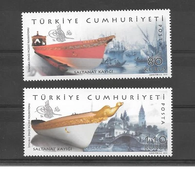 Turkey 2010 Sultan's Boat Mint Never Hinged ** - Image 1 of 2