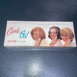 PEINE DE PELO ELÉCTRICO PEINE N GO VINTAGE EN CAJA Probado - Imagen 1 de 6