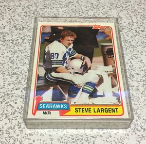 1981 Topps Seattle Seahawks Team Set (14 cartas) Steve Largent - NMMT++ - Imagen 1 de 3