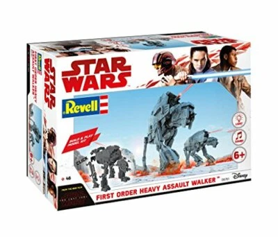Star Wars VIII Build & Play First Order Heavy Assault Walker Plastic Kit 1:164 - Immagine 1 di 4