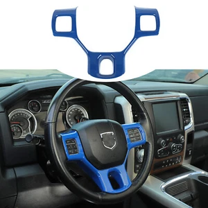 Cubierta del volante accesorios interiores para Dodge RAM 2010-2017 azul - Imagen 1 de 9