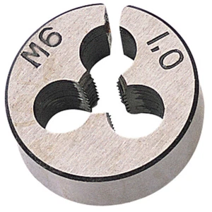 Draper 6mm M6 x 1.0 Circular Die 1" OD Outside Diameter Carbon Steel 83809 - Picture 1 of 1