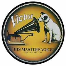 HIS MASTERS VOICE VICTOR NIPPER THE DOG STICKERS  85MM WATERPROOF UK POST 90P