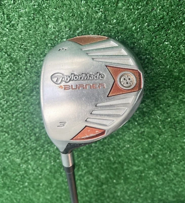 TaylorMade BURNER 15° 3-Wood, Regular-flex REAX 50g Graphite, Men's LEFT-Handed - Image 1 of 4