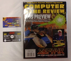 Computer Game Review Magazine (August 1994) Volume 4 Issue 1 (1995 Preview) - Picture 1 of 11