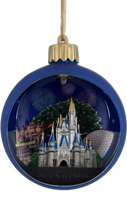 Adorno Globo Parques Disney Cuatro Parques Fuegos Artificiales Iluminar Reino Mágico NUEVO Foto 1 de 4