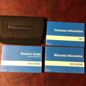 2025 HONDA ACCORD HYBRID OWNERS MANUAL BOOKS MAINT & WARR GUIDE CASE ALL MODELS - Picture 1 of 5