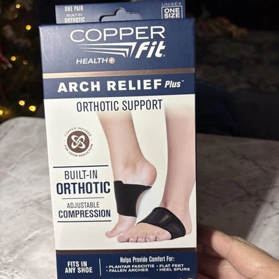Copper Fit Arch Relief 压缩带 全新带盒 — 第 1/3 张图片
