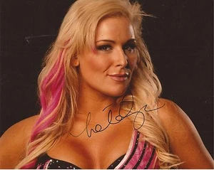 WWE WRESTLING: NATALYA SIGNED 10x8 SEXY PORTRAIT PHOTO+COA *THE DUNGEON DIVA* - Picture 1 of 1