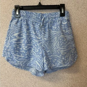 Athleta Girl Size Large 12 Dive In Boardshort Blue - Picture 1 of 5