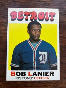 1971 Topps #63 Bob Lanier RC! NMMT+!* PACK FRESH+! VIVID SURFACE! MINT CORNERS! - Picture 1 of 2