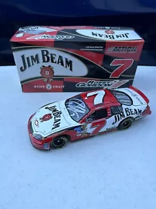 Robbie Gordon #7 Jim Beam 2005 Monte Carlo 1:24 Scale NASCAR Action Autographed - Picture 1 of 8