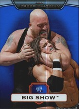 2010 Topps Platinum WWE Blue #37 Big Show /199