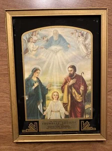 Placa de apreciación de escuela católica romana Iglesia de la Encarnación 1935-1938 T4 - Imagen 1 de 12