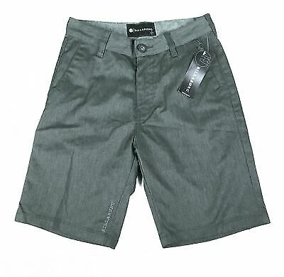 全新 Billabong Carter 青少年 男孩 美国 尺寸 25 Walkshorts Chino Khaki 短裤 灰色 — 第 1/4 张图片