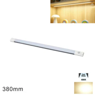 BARRA LED CUCINA LUCE NATURALE SENSORE MOVIMENTO SOTTO PENSILE RICARICABILE 38CM - Immagine 1 di 2