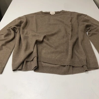 H&M Fine-knit Cashmere Sweater Brown Size XL - Image 1 of 3